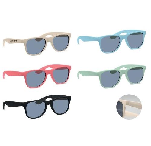 Branded Bamboo Sunglasses